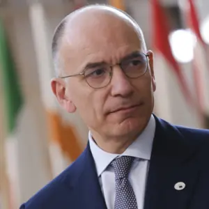 Retrato de  Enrico Letta