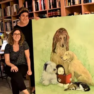 Retrato de  Grillo en casa