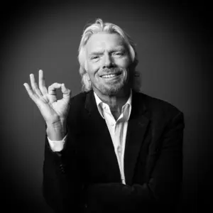 Retrato de  Richard Branson