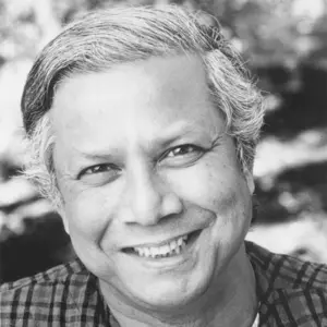 Retrato de  Muhammad Yunus
