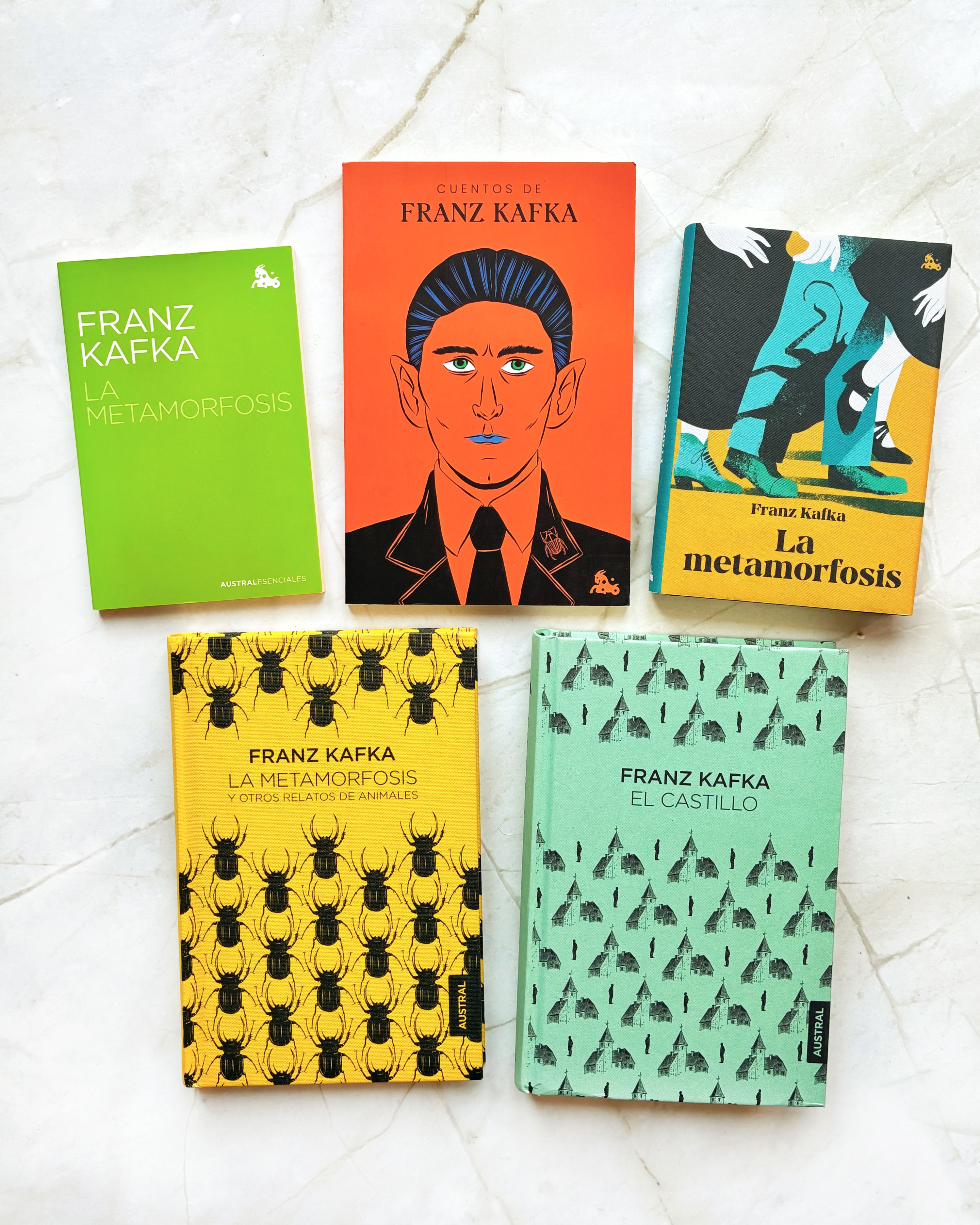 Portada Cuentos de Franz Kafka 1