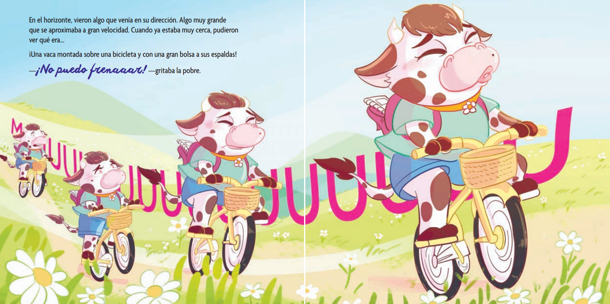 Portada Luli Pampín 4. Luli Pampín y la vaca Lola 2