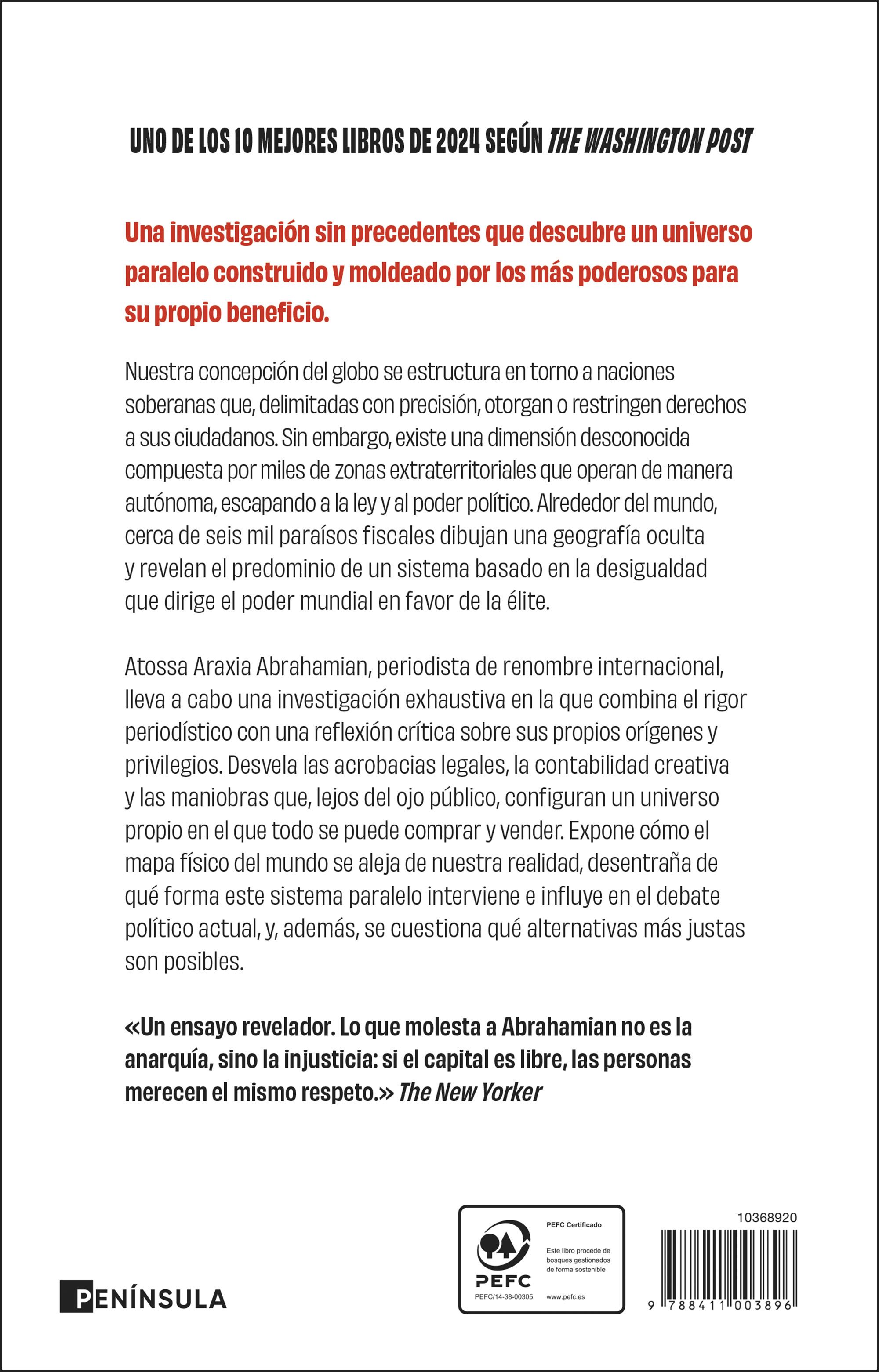 Miniatura contraportada Dónde se esconde el dinero