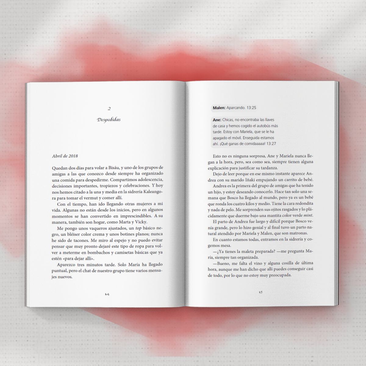 Portada Te encontré en Bisáu 1