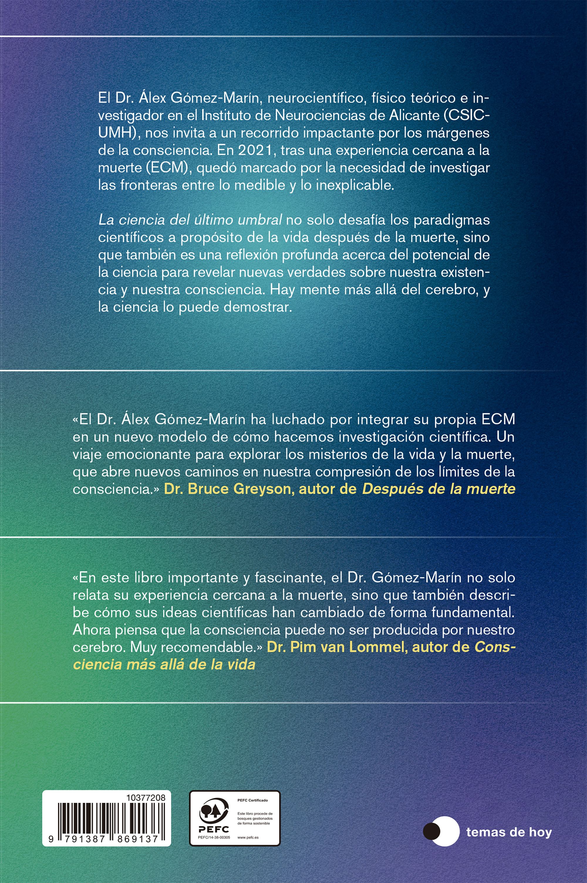 Miniatura contraportada La ciencia del último umbral