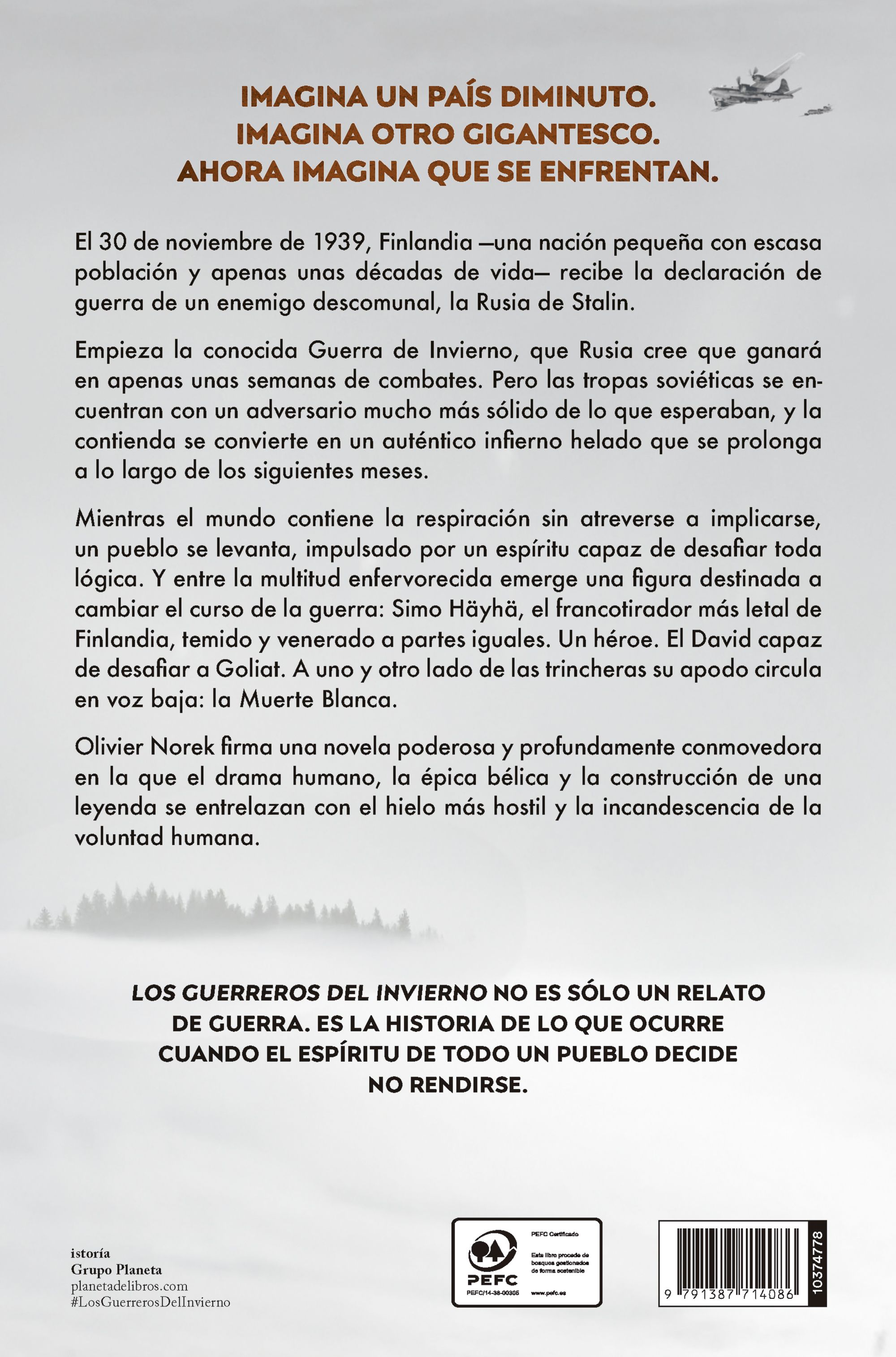 Miniatura contraportada Los guerreros del invierno