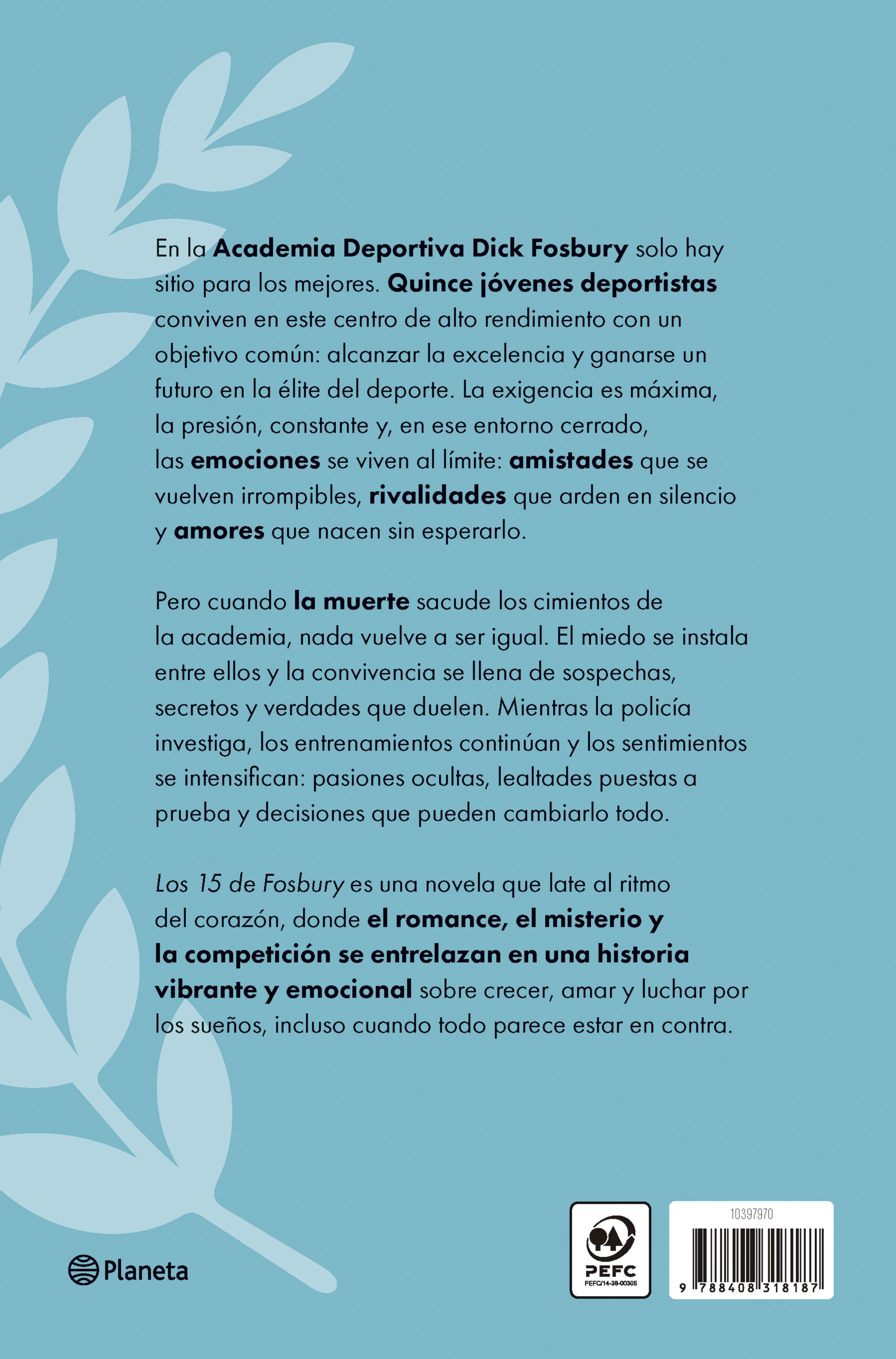 Miniatura contraportada Los 15 de Fosbury