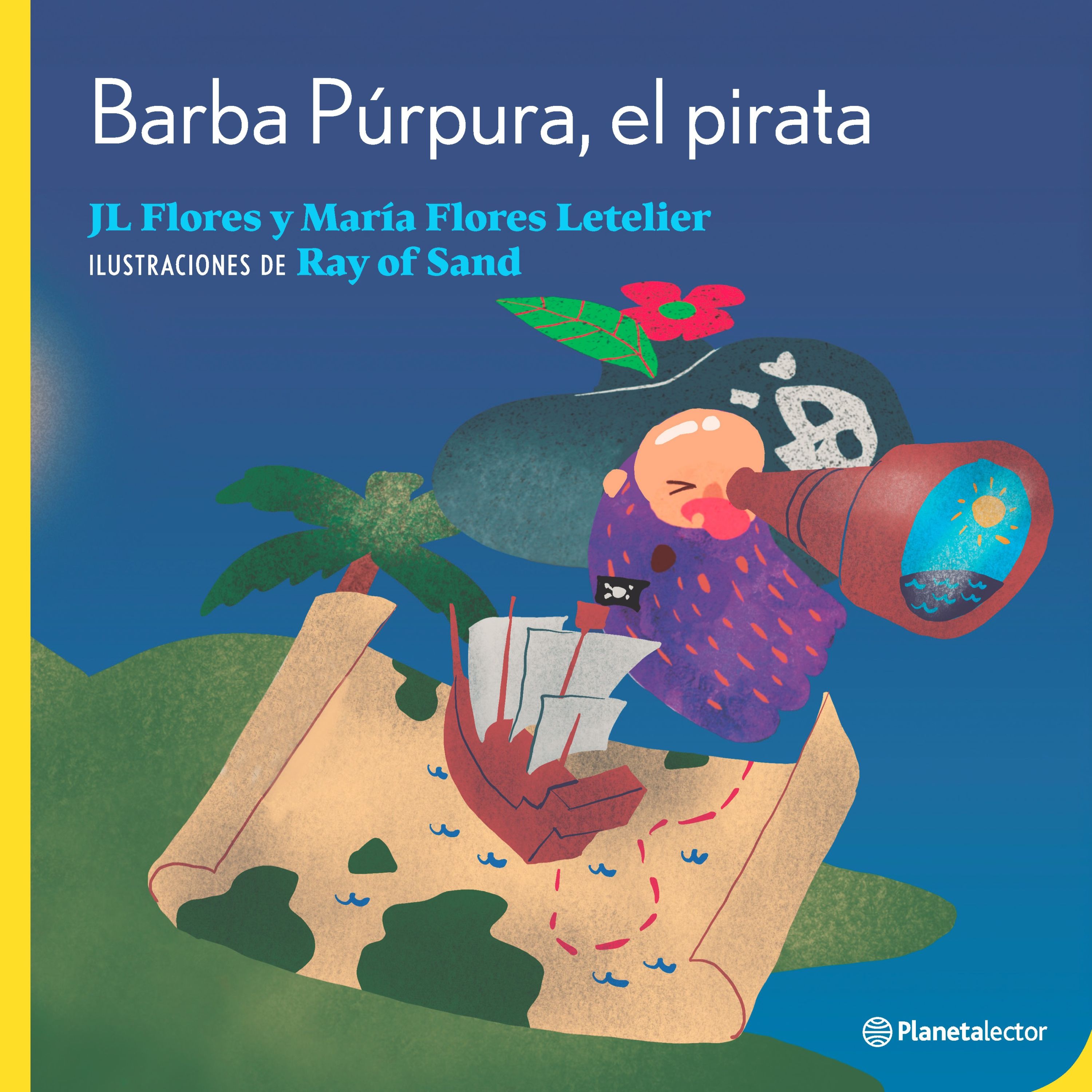 Portada Barba Púrpura, el pirata