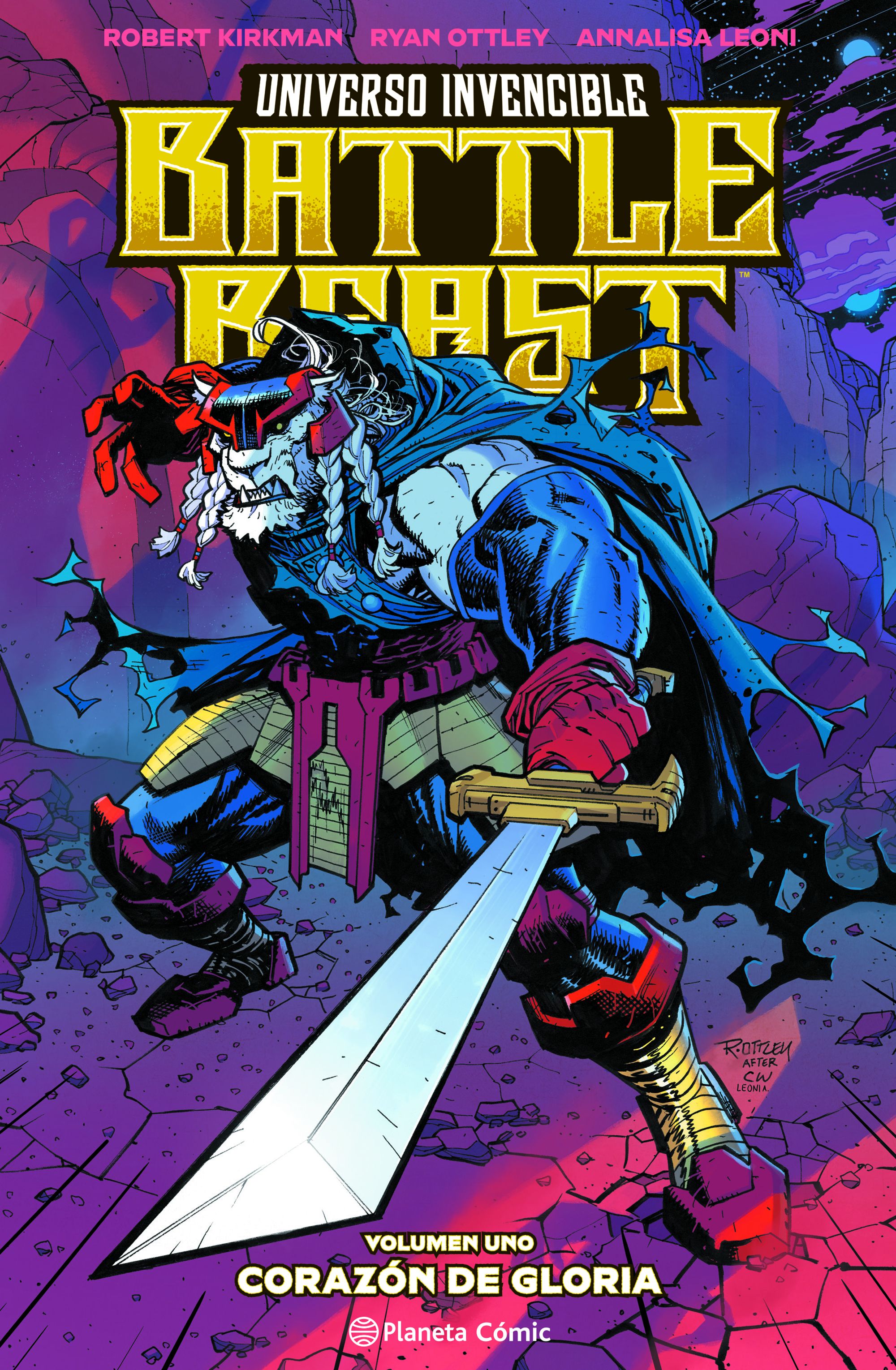 Portada Invencible: Battle Beast nº 01