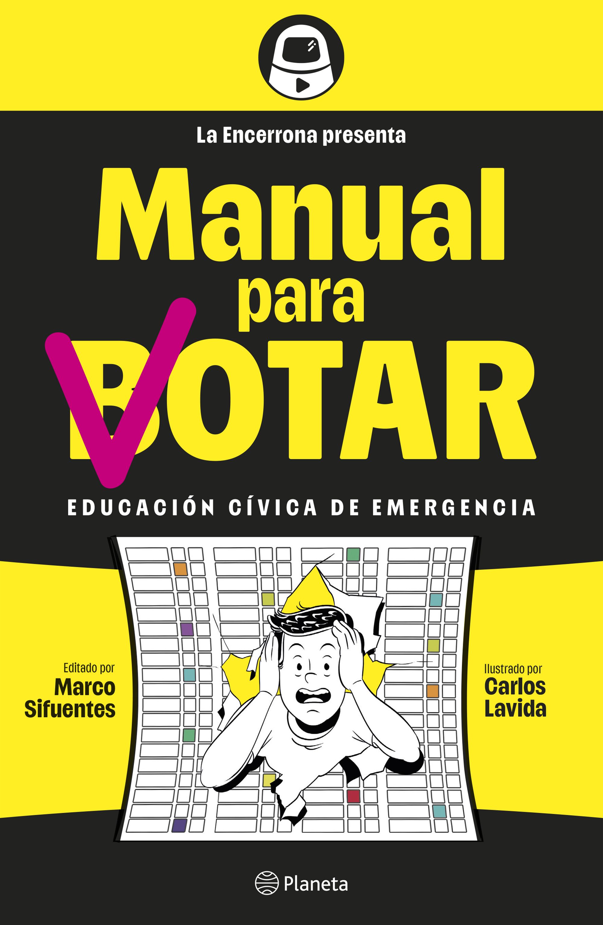 Portada Manual para Votar (Botar)