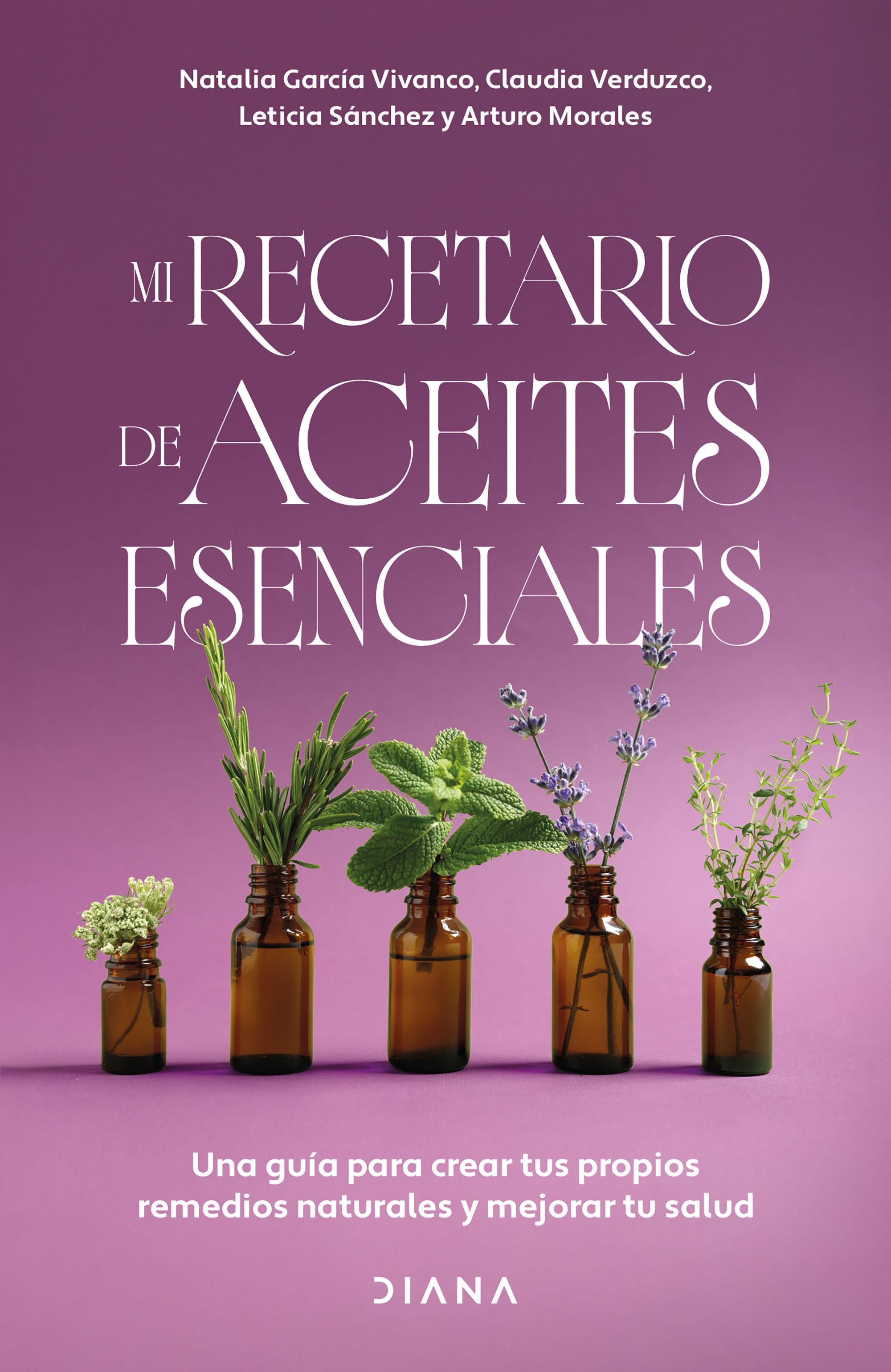Portada Mi recetario de aceites esenciales