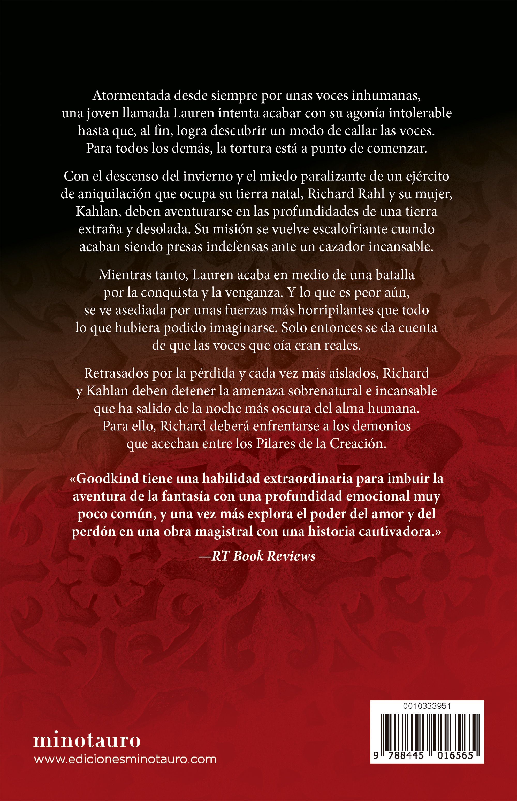Miniatura contraportada La Espada de la Verdad nº 07/17 Los Pilares de la Creación