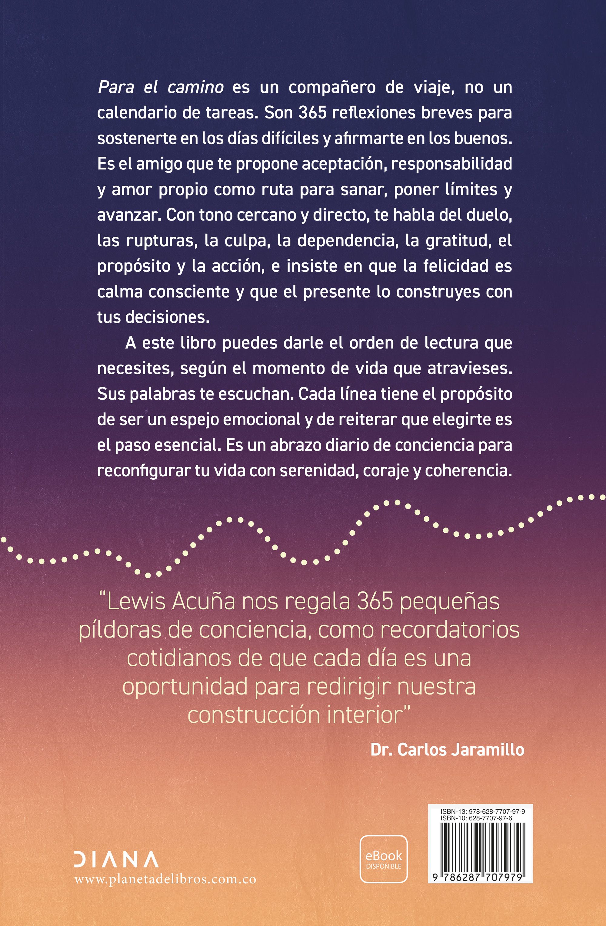 Miniatura contraportada Para el camino