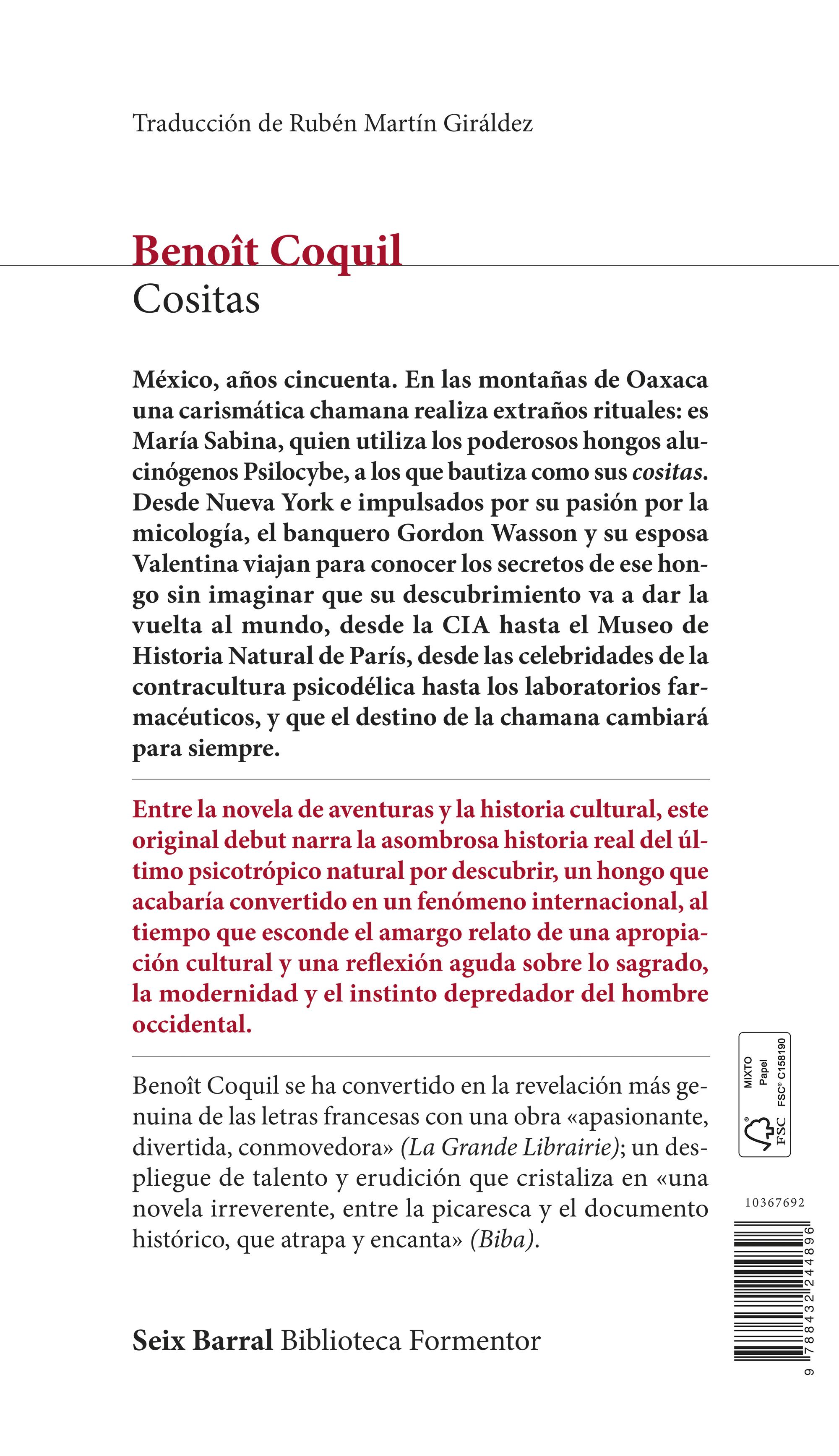 Miniatura contraportada Cositas