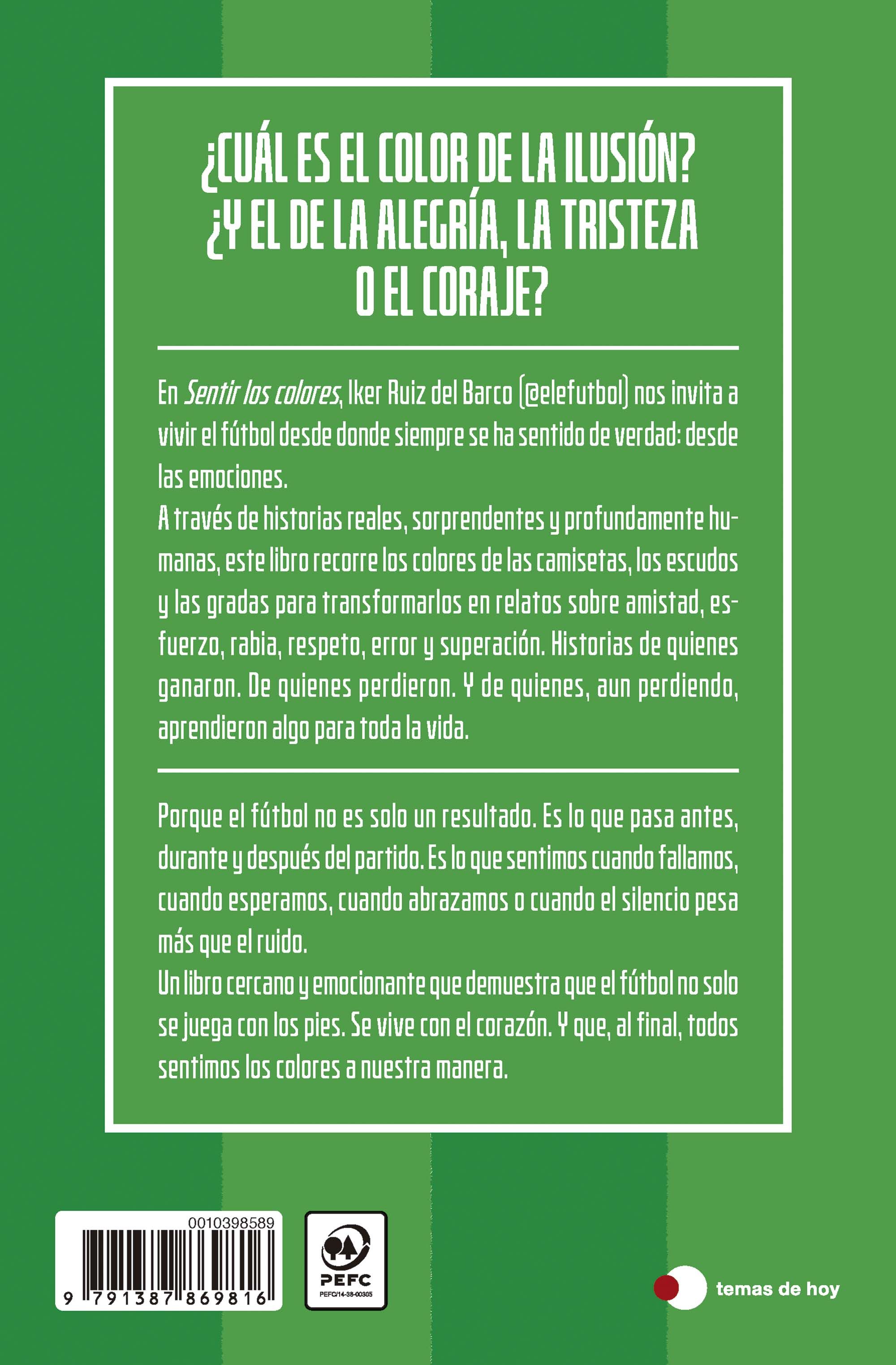 Miniatura contraportada Sentir los colores