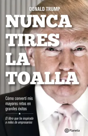 Portada Nunca tires la toalla.