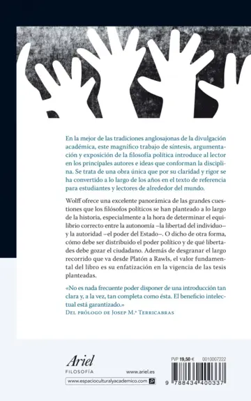 Contraportada Filosofía Política una Introducción (nva.prest)