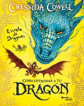 Portada Cómo entrenar a tu dragón. Escuela de dragones