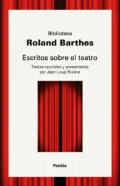 Portada Escritos Sobre el Teatro