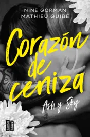 Portada Ash y Sky. Corazón de ceniza