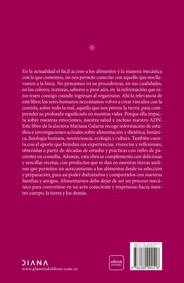 Contraportada Conéctate con los alimentos