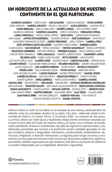 Contraportada América Latina: la visión de sus líderes