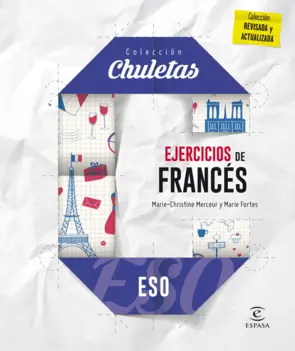 Portada Ejercicios de francés para la ESO