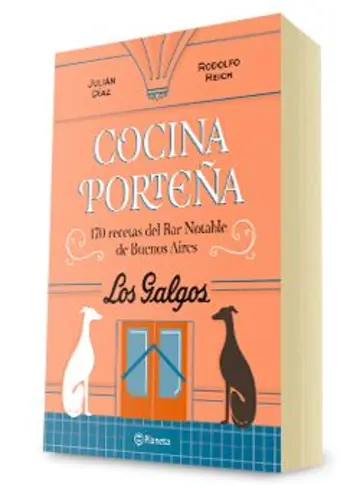 Portada Cocina porteña. 170 recetas del Bar Notable de Buenos Aires