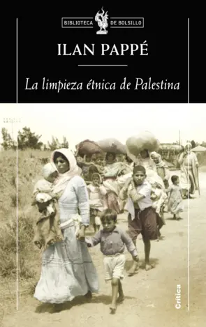 Portada La Limpieza Etnica de Palestina (bolsillo)