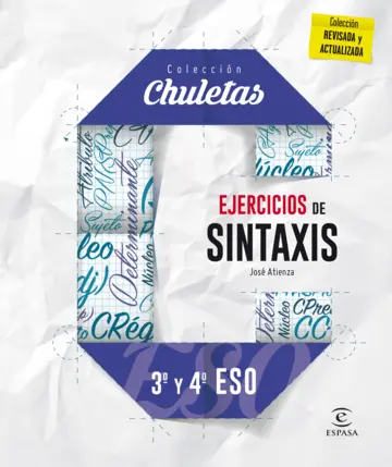 Contraportada Ejercicios de sintaxis 3º y 4º para la ESO