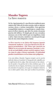 Miniatura contraportada La llave maestra