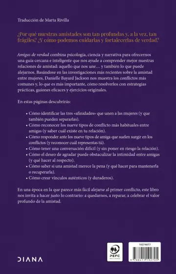 Contraportada Amigas de verdad