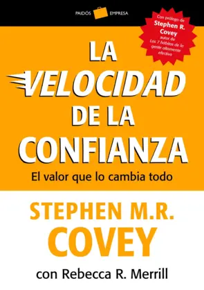 Portada La Velocidad de la Confianza