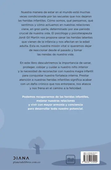 Contraportada Aprende a cuidar de tu niño interior