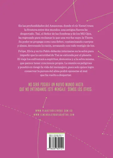 Contraportada El mensajero de Agartha 7. El hijo del carpintero