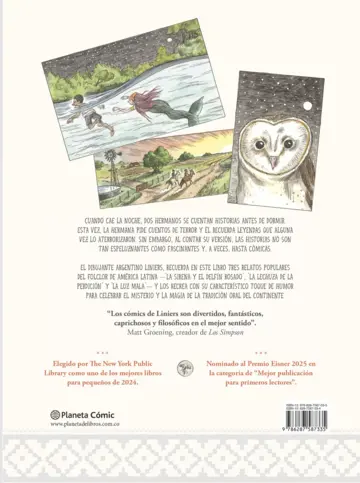 Contraportada Cuentos de noche