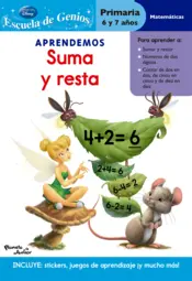 Portada Aprendemos suma y resta - Hadas