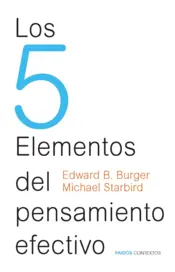 Portada Los 5 Elementos del Pensamiento Efectivo (nva.pres