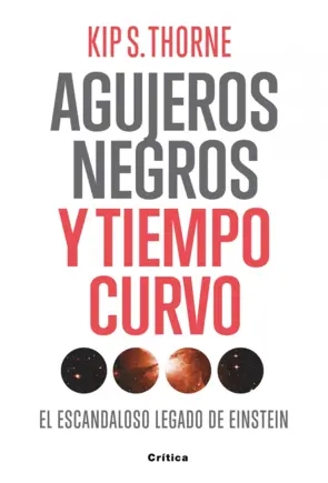 Portada Agujeros Negros y Tiempo Curvo
