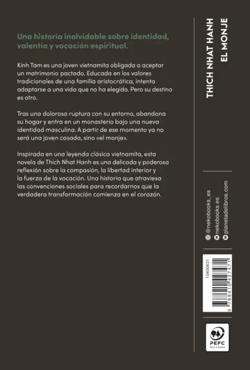 Contraportada El monje