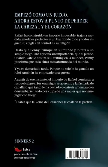 Contraportada Sinners condemned