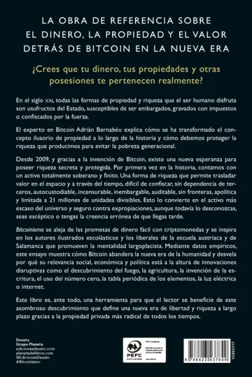 Contraportada Bitcoinismo