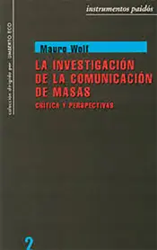 Portada La Investigación de la Comunicación de masas