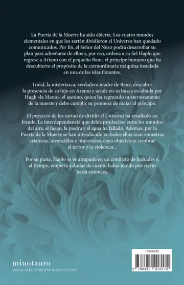 Contraportada El Ciclo de la Puerta de la Muerte nº 05/07 La mano del caos