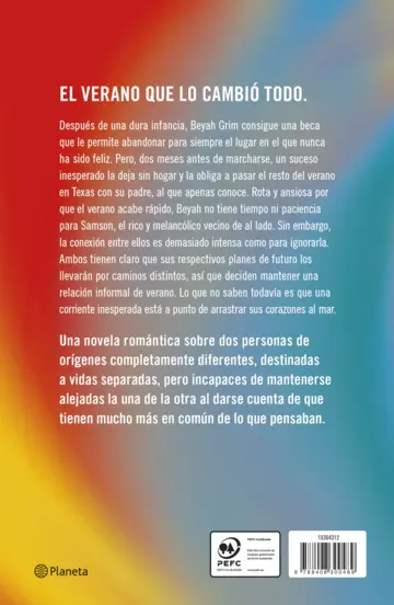 Contraportada Primer amor (Heart Bones)