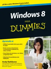 Portada Windows 8 para Dummies