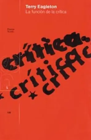 Portada La Función de la Crítica