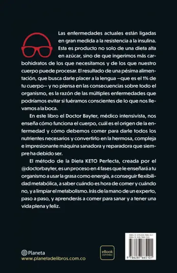 Contraportada Comer para sanar