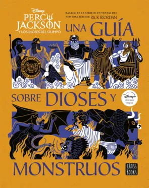 Portada Percy Jackson y los dioses del Olimpo: Una guía sobre dioses y monstruos