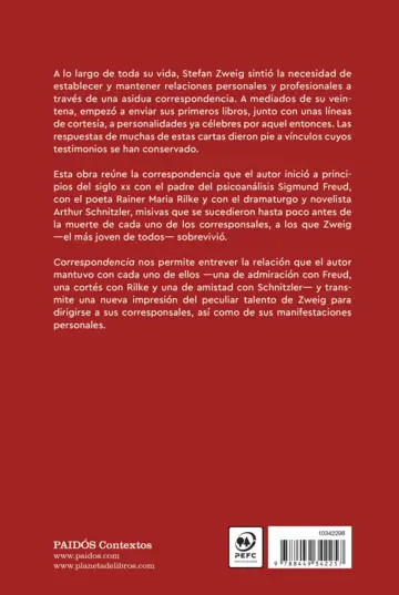 Contraportada Correspondencia